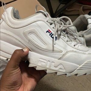 White Filas ft. Inside Soles